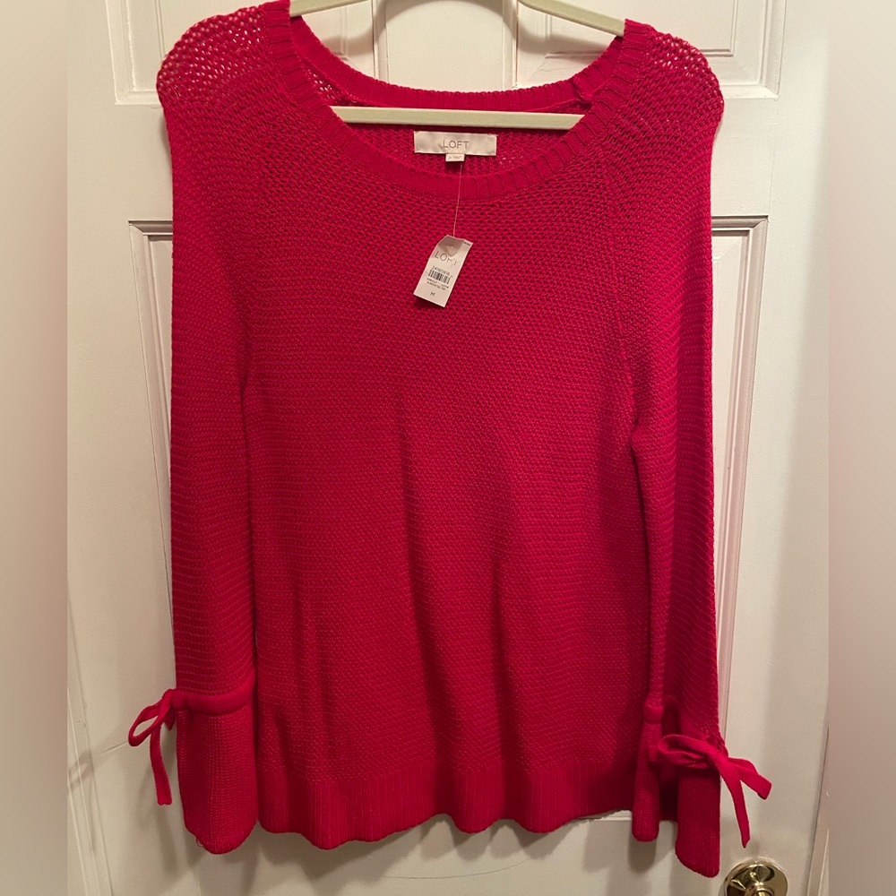 LOFT women’s sweater in Red